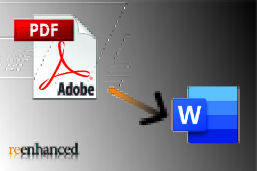 Document conversion from PDF to Word