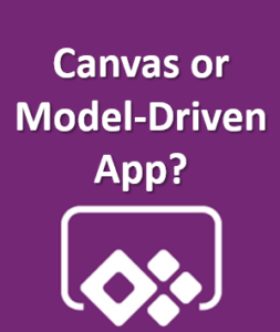 canvas model driven app